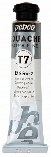 Gouache T7 20ml Deckweiss