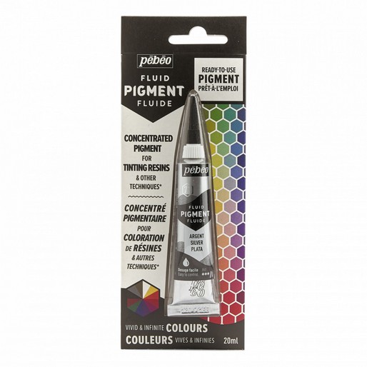 r1-Fluid Pigment 20ml Argent