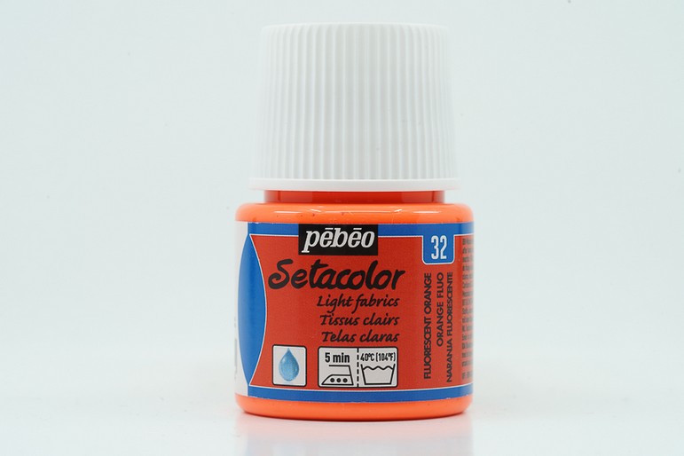N-Sétacolor Tr. 45ml Orange fluo Sétacolor transparent 45ml