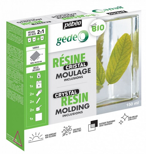 R-Kit Résine Cristal Bio 150ml